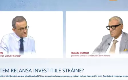 President Musneci’s intervention in Ziarul Financiar