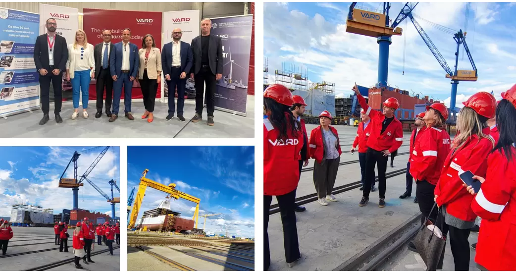 Italian Industry at Sea: Discovering the VARD Shipyards Romania Ecosystem